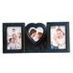 Black Or White Multi Triple Aperture Photo Frame With Heart Shape Family Wedding Anniversary Mount Memories