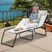 Folding Beach Lounge Chair Heightening Design