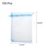 100pcs Organza Bags Drawstring Favor Pouches Sheer Mesh Bag for Party