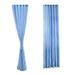 SANWOOD Curtain Window Curtain No Odor Comfortable Rod Through Curtain Room Darkening Window Curtain for Bedroom