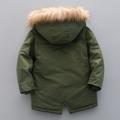 Aayomet Coats For Boys Kids Boy Girl OutWear Coat Winter Warm Hooded Puffer Lightweight Water-Resistant Packable Puffer Jacket Coat Green 40