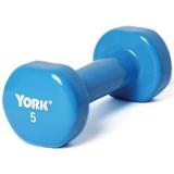 Olympia Sports BE285P Pair of Vinyl-Coated Dumbbells - 5 lbs