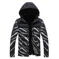 Aayomet Winter Coat Outerwear Warm Fit Thick Men Slim Jacket Casual Coat Winter Bubble Men s Coats & Jackets Men Winter Coat Black XXL