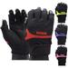 MRX Weight Lifting Gloves for Women Breathable Workout Gloves Anti Slip Gym Gloves|Red Small