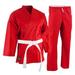 ProForce 6 oz Karate Uniform Elastic Drawstring Pants poly cotton blend Blue/black/red or white