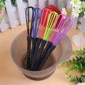 Chef Mini Manual Balloon Shaped Steel Whisk Mixing Various Colors Z0Q H B7K8