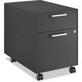 HON Fuse 23 D Mobile Pedestal 15 x 23.3 x 18 - File Drawer(s) Box Drawer(s) - Finish: Charcoal