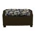 RSH Dcor Indoor Outdoor Single Tufted Ottoman Replacement Cushion **Cushion Only** 21 x 17 Daelyn Navy