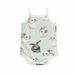 ZRBYWB Cotton Jumpsuit Bunny Print Baby Sling Baby Crawl Clothes Children S Harness 6 To 24 Months