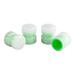 4Pcs Universal Auto Tire Caps Accessories Dust Cover Bike Tire Caps Tire Stem Caps Night Glow for Cars Motorcycles Green