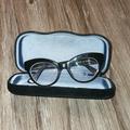 Gucci Accessories | Black Gucci Glasses & Black Gucci Velvet Case | Color: Black | Size: Os