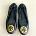 Tory Burch Shoes | Black Tory Burch Ballet Flat | Color: Black | Size: 8.5