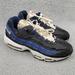 Nike Shoes | Nike Air Max 95 Se Shoes "Running Club" Black Sail Obsidian Dh2718-001 Men's 8 | Color: Blue/White | Size: 8