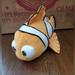 Disney Toys | Disney Pixar Stuffed "Nemo" Clownfish 14" | Color: Orange/White | Size: Osbb