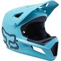 FOX Unisex-Youth Junior YTH Rampage Helmet, Ce/Cpsc Teal, Türkis, M/L