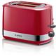 Bosch TAT6A514 toaster 2 slice(s) 800 W Red