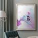 Ivy Bronx Fluid Magenta III - Picture Frame Print on Canvas in Pink/White | 41 H x 29 W x 2.5 D in | Wayfair F790FD1CC7B947AFB09FD6EF9FE22587