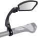 Handlebar Bike Mirror Bicycle Mirror Adjustable Rotatable Bike Mirror Bicycle Rearview mirror Scratch Resistant HD Blast-Resistant