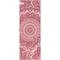 Fitfiu Fitness - Yogamatte MAT-E50 rosa rutschfest 0,5cm dick, leicht, ethnisches Mandala-Design