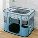 Portable Pet Playpen Dog Playpen Waterproof Foldable Indoor/Outdoor Travel Use Dog Kennel Pet Tent Pet Exercise Pen 4 Sizes for Dog/Cat/Puppy/Rabbit/Hamster