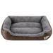 Dog Bed Dog Beds for Large Dogs Orthopedic Bolster Couch Pet Bed Washable Nonskid Bottom Couch Dog Sofa Bed for Comfortable Sleep Multiple Size