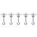 Carbon Steel Hanging Plants Toggle Wings With Springs Cavity Ceiling Hook Wall Fixing Wing Wall Hooks Bolts Hanger 5PCS