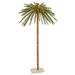 Vickerman 7 Outdoor Palm Artificial Tree with 500 Warm White Italian LED Lights