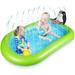 Posalim Kiddie Pool Toddler Outdoor Inflatable Sprinkler Splash Pad