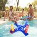 Clearance Items!AIEOTT Swimming Pool Supplies Inflatable Pool Game Toys Floating Swimming Pool with 4 Pcs Rings Gifts Deals of the Day