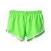 Yoga Shorts Womens Short Sport Pants Stretchy Solid Color Elastic Waist Dance Sleeping Summer Workout Athletic Sweatpant (M Green-C)