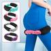 Hesroicy Circle Resistance Band Elastic Anti Slip TPE Wide Circle Non-Slip Resistance Squat Band for Yoga