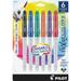 Pilot PIL44153 FriXion Colors Erasable Marker Pens 6 / Pack