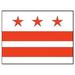 District of Columbia - Washington D.C. Flag 3x5ft Nylon