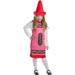 Dress-Up-America Crayon Costume For Kids - Red Crayon Tunic For Girls And Boys