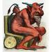 Devil: Belphegor. /Nthe Biblical Demon Of Evil Worshipped By The Moabites (Numbers 25:3): Wood Engraving French 19Th Century. Poster Print by (18 x 24)