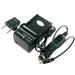 iTEKIRO Battery Charger Kit for Panasonic Lumix DMC-SZ7W DMC-TS20 DMC-TS20A DMC-TS20D DMC-TS20GK DMC-TS20K DMC-TS20R DMC-TS25 DMC-TS25A DMC-TS25K