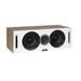 ELAC Debut Reference DCR52 Center Channel Speaker - White/Oak