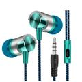 Scnor Stereo Earbuds Deals- Universal 3.5mm in-Ear Stereo Earbuds Earphone with Mic for Cell Phone