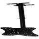 Adjustable Ceiling TV Wall Mount Bracket Compatible with Plasma LCD LED Monitor Flat Panel Screen Displays Tiltï¼Œ360 Degree Swivel