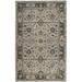 HomeRoots 10 x 13 ft. Gray Ivory & Taupe Wool Floral Hand Tufted Handmade Stain Resistant Rectangle Area Rug