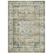 Oriental Weavers Charleston Cha02 Blue/ Gold 3 6 X 5 6 Indoor Area Rug