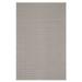 Optic Diamond Grey/Ivory Handwoven Cotton Rug 5 x 8