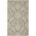 HomeRoots 512199 2 x 3 ft. Tan & Ivory Wool Paisley Hand Tufted Handmade Stain Resistant Rectangle Area Rug