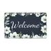 shpwfbe home decor rugs for living room flower door mat welcome carpet non-slip reusable entrance rug decoration