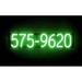 SpellBrite 7 DIGIT PHONE NUMBER LED Sign for Business. 28.3 x 6.3 Green 7 DIGIT PHONE NUMBER Sign Has Neon Sign Look With Energy Efficient LED Light Source. Visible from 500+ Feet 8 Animations.