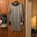 Lularoe Dresses | Lularoe ‘Debbie’ Dress, Ultra Sparkles | Color: Silver | Size: M