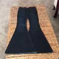 Free People Jeans | Free People Jeans. Nwot. High Rise. Flare Bottom. Dark Blue. Size 28 | Color: Blue | Size: 28