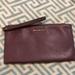 Michael Kors Bags | Michael Kors Burgundy Pebbled Wristlet With Built In Card Holders | Color: Red | Size: Os