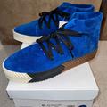 Adidas Shoes | Mens Authentic New Adidas Alexander Wang Aw Skate Mid Bluebird 2017 Size 10.5 | Color: Blue | Size: 10.5