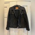 Levi's Jackets & Coats | Classic Levis Black Denim Jacket | Color: Black | Size: M